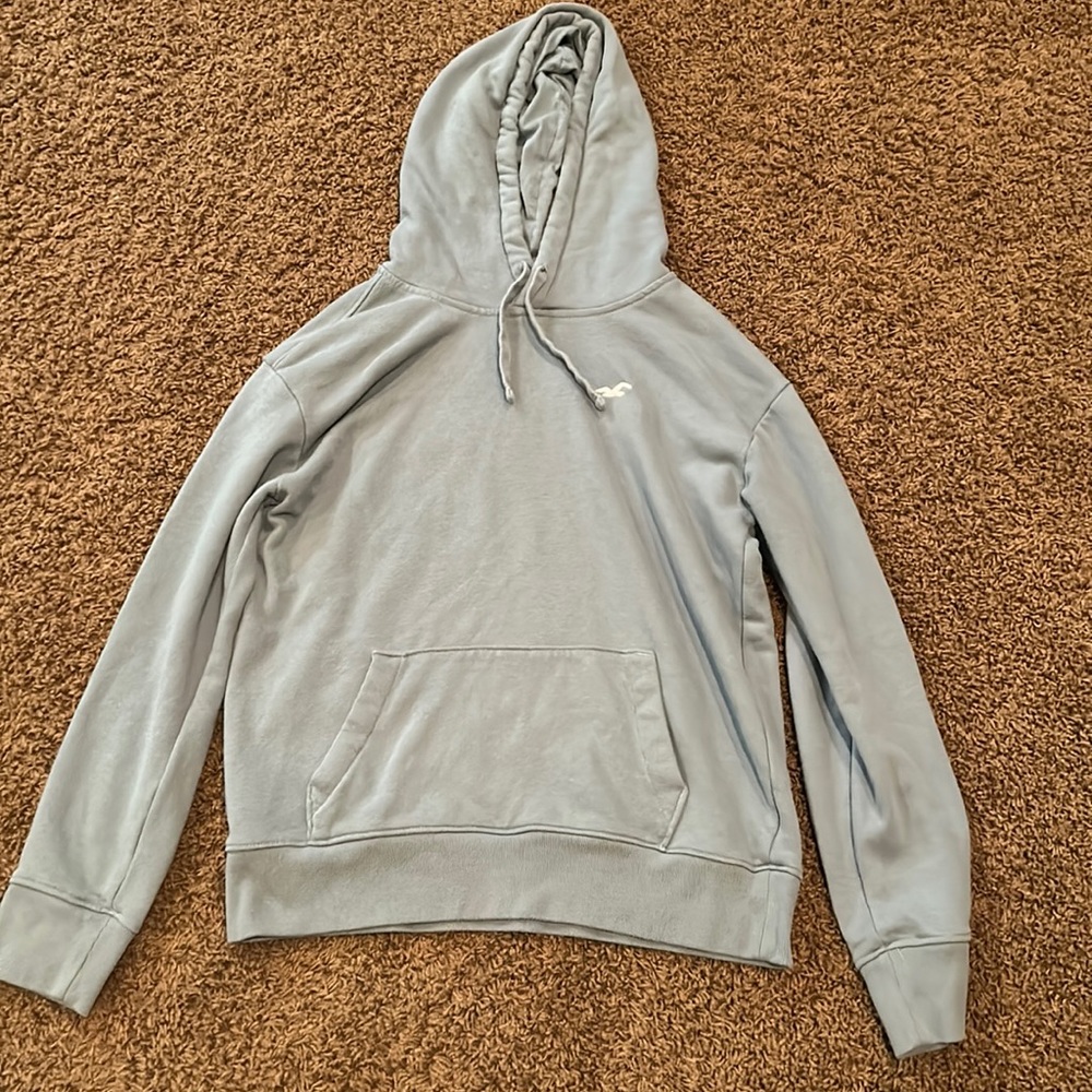 Very light blue Hollister sweatshirt